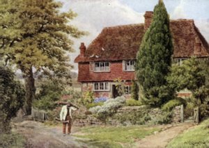 Tillington, nabij Petworth, Sussex door Alfred Robert Quinton